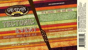 Great Basin Brewing Co. Tectonic Event May 2014