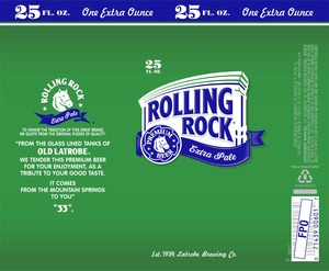 Rolling Rock May 2014