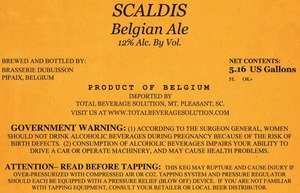 Scaldis Belgian Ale