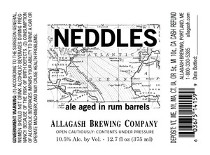 Allagash Brewing Company Neddles May 2014