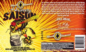 Black Diamond Brewing Company Honey Saison