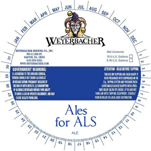 Weyerbacher Ales For Als June 2014