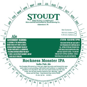 Stoudt's Rockness Monster IPA June 2014