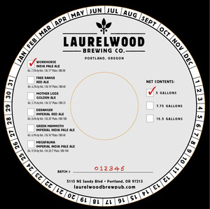 Laurelwood Brewing Co Workhorse