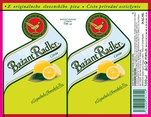 Bazant Radler Citron June 2014