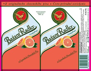 Bazant Radler Grapefruit June 2014