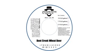 Zuckfoltzfus Brewing Co Bent Creek Wheat