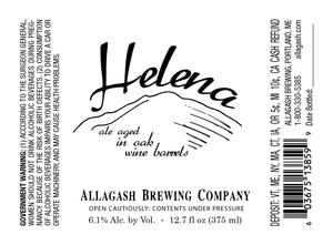 Allagash Brewing Company Helena June 2014