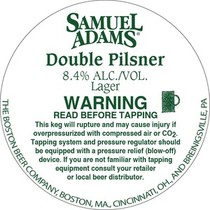 Samuel Adams Double Pilsner June 2014