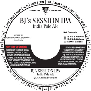 Bj's Session Ipa June 2014