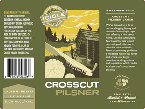 Icicle Brewing Company Crosscut Pilsner