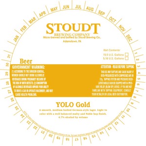 Stoudt Yolo Gold June 2014