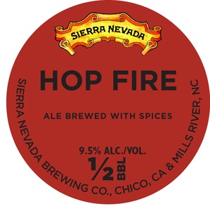 Sierra Nevada Hop Fire June 2014