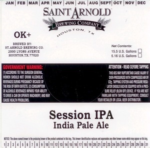 Saint Arnold Brewing Company Session IPA