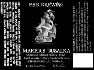 Maker's Rusalka Chocolate Russian Imperial Stout