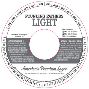 Founding Fathers Light June 2014