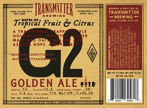 Transmitter Brewing G2 June 2014