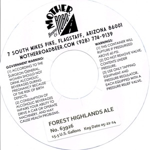 Forest Highlands Ale 