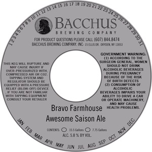 Bacchus Bravo Farmhouse Awesome