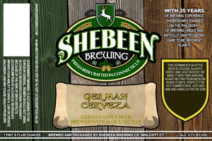 Shebeen Brewing Company German Cerveza June 2014