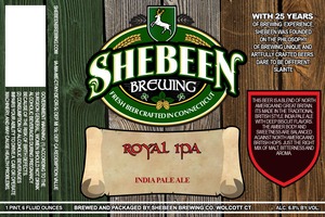 Shebeen Brewing Company Royal IPA