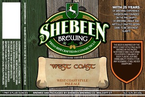 Shebeen Brewing Company West Coast June 2014