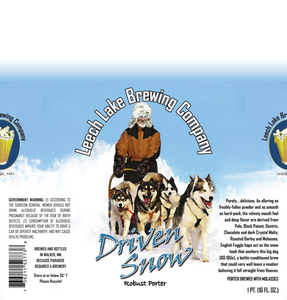 Leech Lake Brewing Company Driven Snow Robust Porter