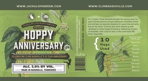 Jackalope Brewing Company Hoppy Anniversary