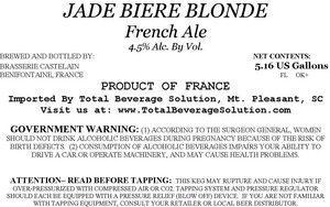 Jade Biere Blonde June 2014