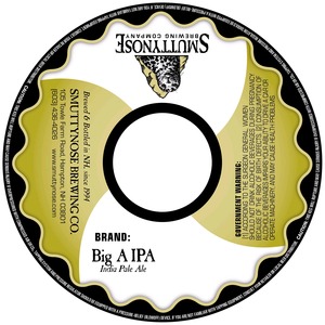 Smuttynose Brewing Co. Big A IPA June 2014