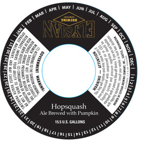 Elysian Brewing Company Hopsquash June 2014