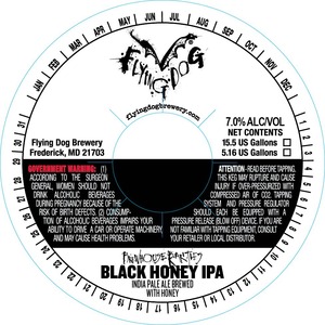 Flying Dog Black Honey IPA June 2014