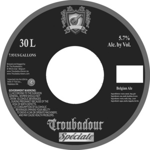 Troubadour Speciale 