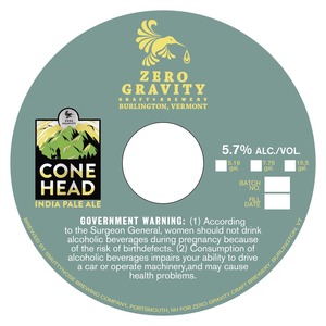 Zero Gravity Cone Head June 2014