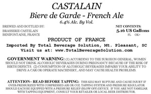 Castalain Biere De Garde June 2014