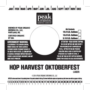 Peak Organic Oktoberfest June 2014