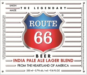 Route 66 India Pale Ale Lager Blend June 2014