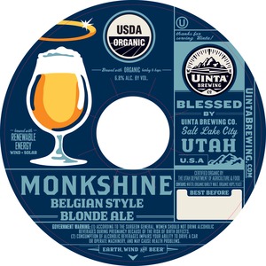 Uinta Brewing Company Monkshine