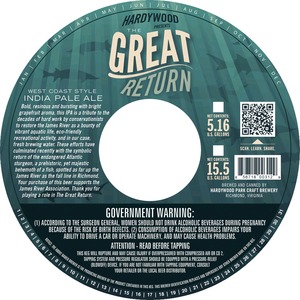 Hardywood The Great Return