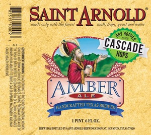 Saint Arnold Brewing Company Amber Ale June 2014
