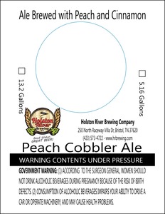 Holston River Brewing Company Peach Cobbler Ale