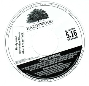 Hardywood Bohemian Pilsner