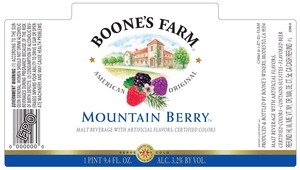 Boone's Farm Mountain Berry June 2014