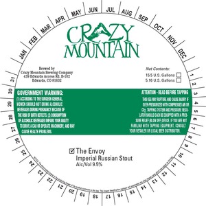 Crazy Mountain The Envoy