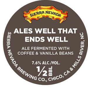 Sierra Nevada Ales Well That Ends Well June 2014