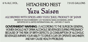 Hitachino Nest Yuzu Saison