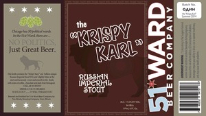 51st Ward Beer Company The Krispy Karl June 2014