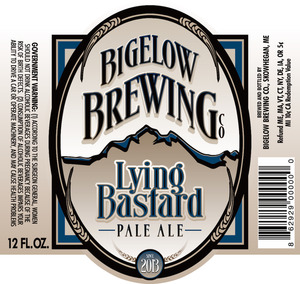 Bigelow Brewing Company Lying Bastard Pale