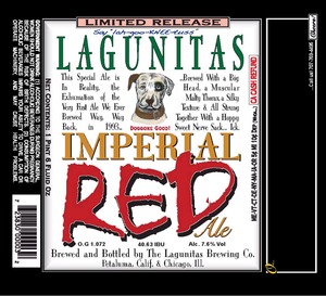 The Lagunitas Brewing Company Imperial Red
