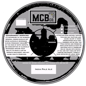 Mcbco India Pale Ale June 2014